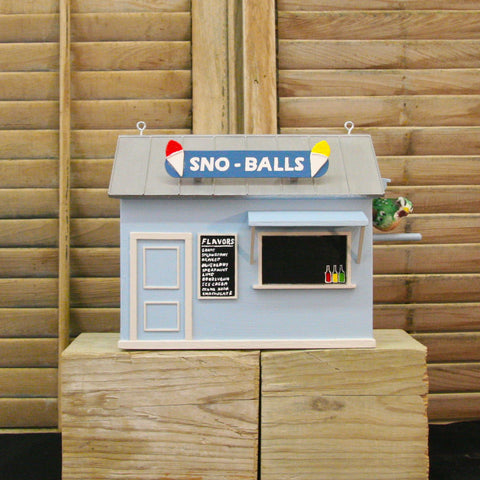 Snowball Stand Birdhouse