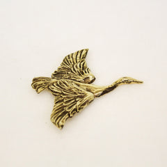 Feathered Egret Pin