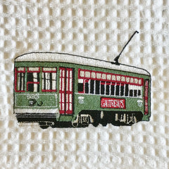 Green Streetcar Towel